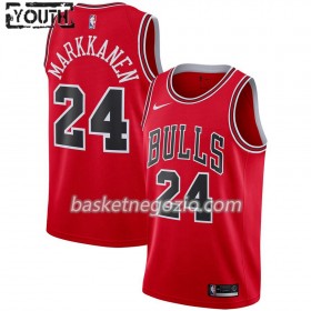 Canotte Bambino Chicago Bulls Lauri Markkanen 24 2019-20 Nike Icon Edition Swingman
